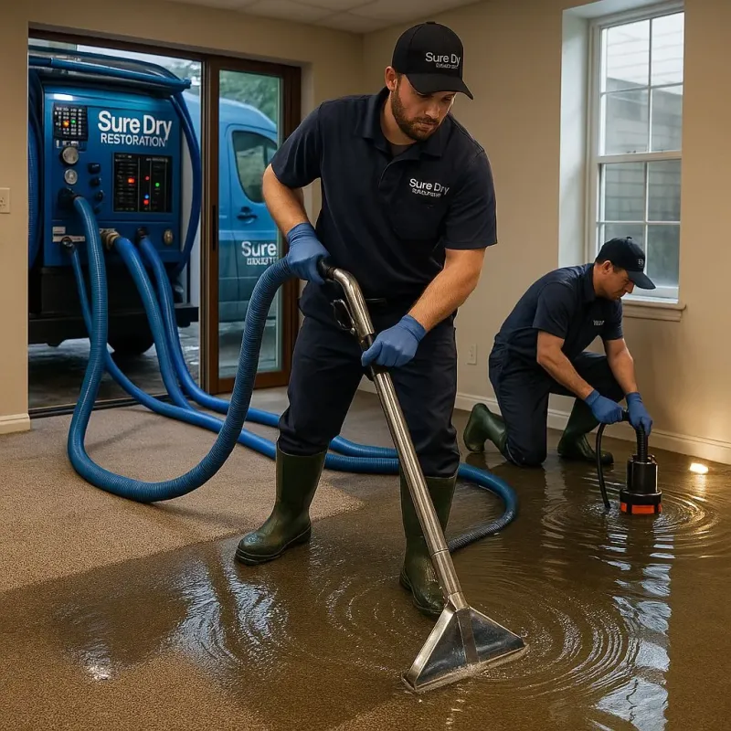 Water Extraction and Removal process in Calcasieu Parish, LA